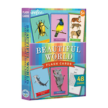 Eeboo Beautiful World Educational Flash Cards