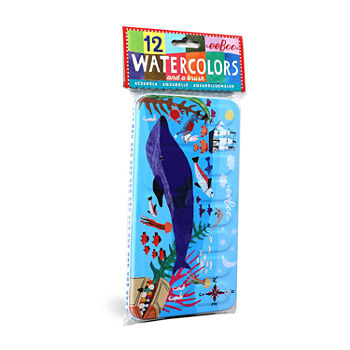 Eeboo In The Sea Watercolor Paints Set/12 Colors