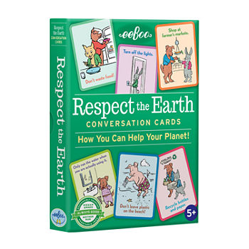 Eeboo Respect The Earth Conversation And Educational  Flash Cards