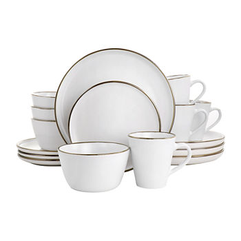 Elama Arthur 16-pc. Stoneware Dinnerware Set