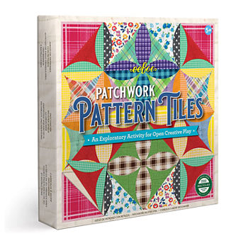 Eeboo Patchwork Pattern Tiles Ages 5+