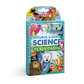Eeboo Natural And Earth Science Educational Flash Card