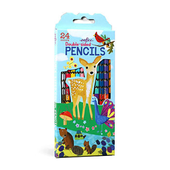 Eeboo Life On Earth Double-Sided Color Pencils/Set Of 12