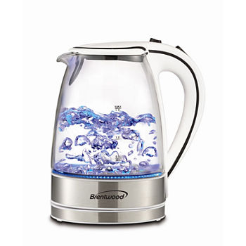 Brentwood Tempered Glass Tea Kettle