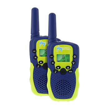 Itouch Playzoom Tech Gadgets Blue Walkie Talkies, Set of 2