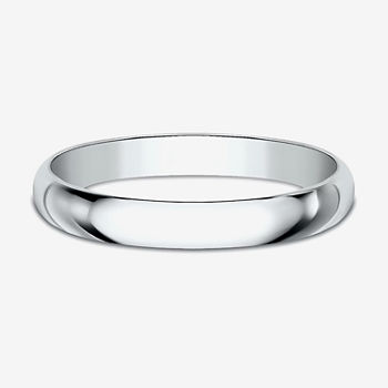 Women's 14K White Gold 2.5MM Traditional Wedding Band