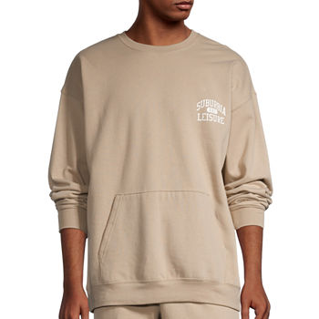 Arizona Mens Crew Neck Long Sleeve Graphic Sweatshirt