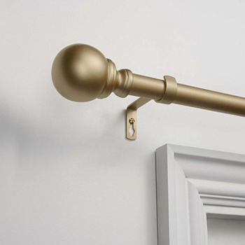 Exclusive Home Curtains Sphere 1 IN Adjustable Curtain Rod