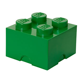 Lego Storage Brick 4 Dark Green