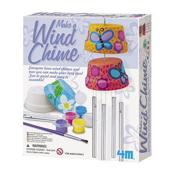 Toysmith 4m Make A Wind Chime Craft Kit - Ages 8 And Up