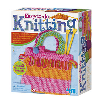 Toysmith 4m Easy-To-Do Knitting Kit