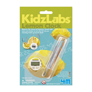 Toysmith 4m Kids Labs Lemon Clock