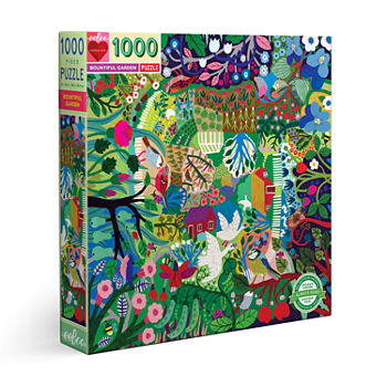 Eeboo Piece And Love Bountiful Garden 1000 Piece Square Adult Jigsaw Puzzle