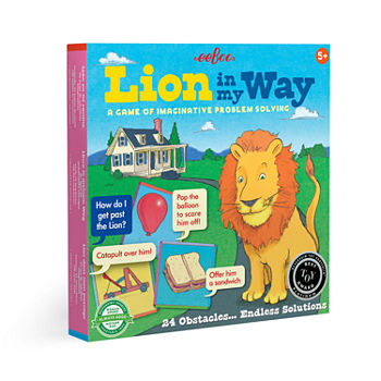 Eeboo Lion In My Way Problem Solving Game Ages 5+