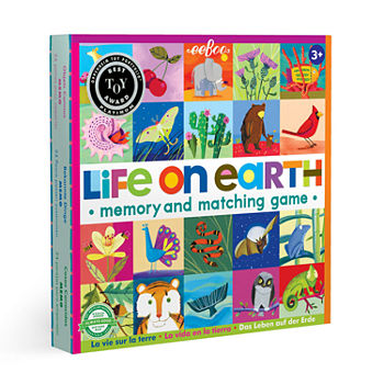 Eeboo Life On Earth Memory And Matching Game