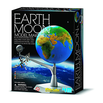 Toysmith 4m Kidzlabs Earth And Moon Model Kit