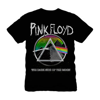 Pink Floyd Mens Crew Neck Short Sleeve Classic Fit Graphic T-Shirt