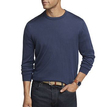 Van Heusen Crew Neck Long Sleeve Pullover Sweater