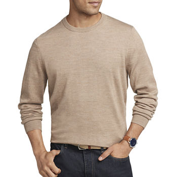 Van Heusen Crew Neck Long Sleeve Pullover Sweater