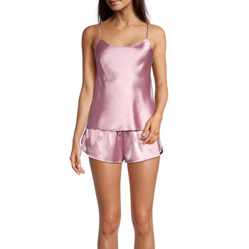 Ambrielle Womens Sleeveless 2-pc. Shorts Pajama Set