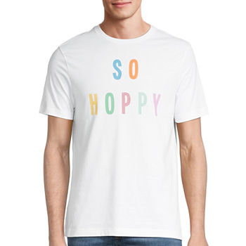 Hope & Wonder Easter Unisex Adult Crew Neck Short Sleeve Regular Fit Graphic T-Shirt