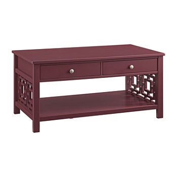 Willens Living Room Collection 2-Drawer Coffee Table