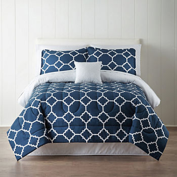 navy blue comforter full