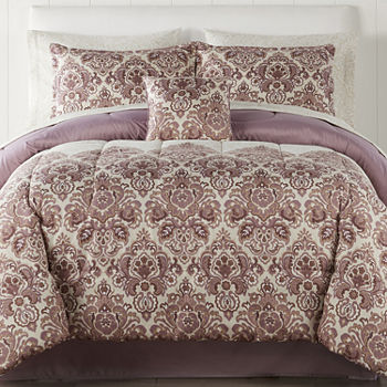 King Purple Comforters Bedding Sets For Bed Bath Jcpenney