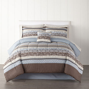 King Brown Comforters Bedding Sets For Bed Bath Jcpenney