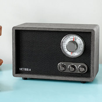 Victrola Linden Wood Bluetooth Radio