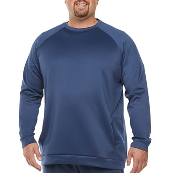 Xersion Big and Tall Mens Crew Neck Long Sleeve Sweatshirt