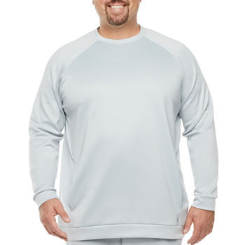 Xersion Big and Tall Mens Crew Neck Long Sleeve Sweatshirt