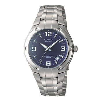 Casio Mens Silver Tone Stainless Steel Bracelet Watch Ef106d-2av