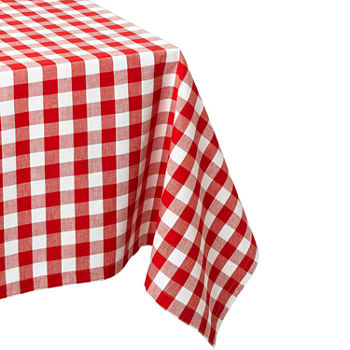 Design Imporrt Checkers Tablecloth