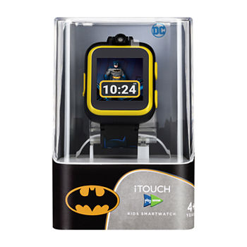 Itouch Playzoom Batman Boys Black Smart Watch 50088m-18-Blt