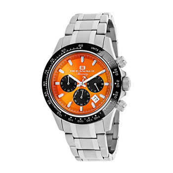 Oceanaut Mens Silver Tone Stainless Steel Bracelet Watch Oc6120