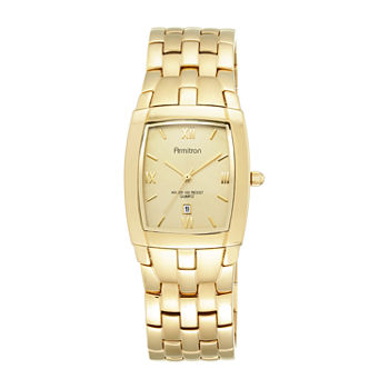 Armitron® Mens Gold-Tone Watch