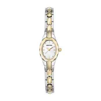 Armitron Now Womens Two Tone Stainless Steel Bracelet Watch 75/3313svtt