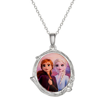 Disney Disney Girls Sterling Silver Frozen Pendant Necklace