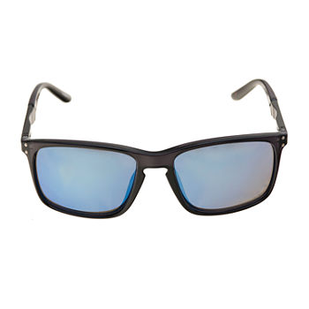 Dockers Mens Polarized Full Frame Square Sunglasses
