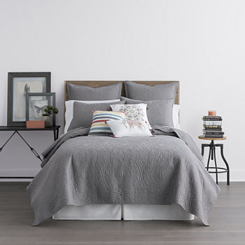 Gray Quilts Bedspreads For Bed Bath Jcpenney