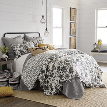 Queen Reversible Comforters Bedding Sets For Bed Bath Jcpenney