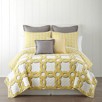 Yellow Quilts Bedspreads For Bed Bath Jcpenney