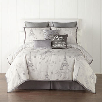 Silver Comforters Bedding Sets For Bed Bath Jcpenney