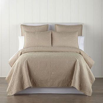 King Beige Comforters Bedding Sets For Bed Bath Jcpenney