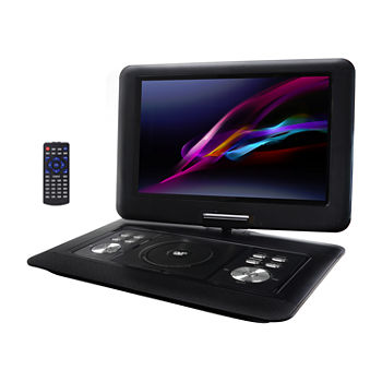 Trexonic 14.1" Portable DVD Player with TFT-LCD Screen and USB/SD/AV Inputs