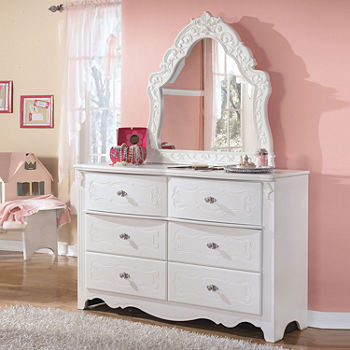 Signature Design by Ashley® Exquisite French Dresser and Mirror