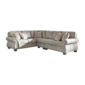 Signature Design by Ashley® Olsberg 3-Piece Loveseat Sectional