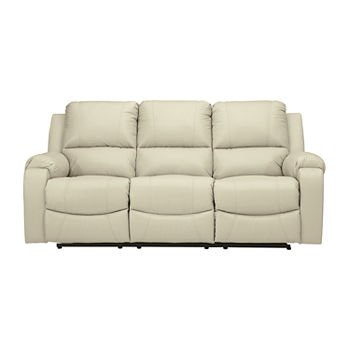 Signature Design by Ashley® Rackingburg Living Room Collection Pad-Arm Reclining Sofa