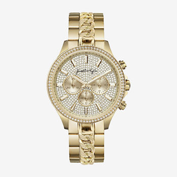 Kendall + Kylie Womens Gold Tone Bracelet Watch 14662g-42-A27